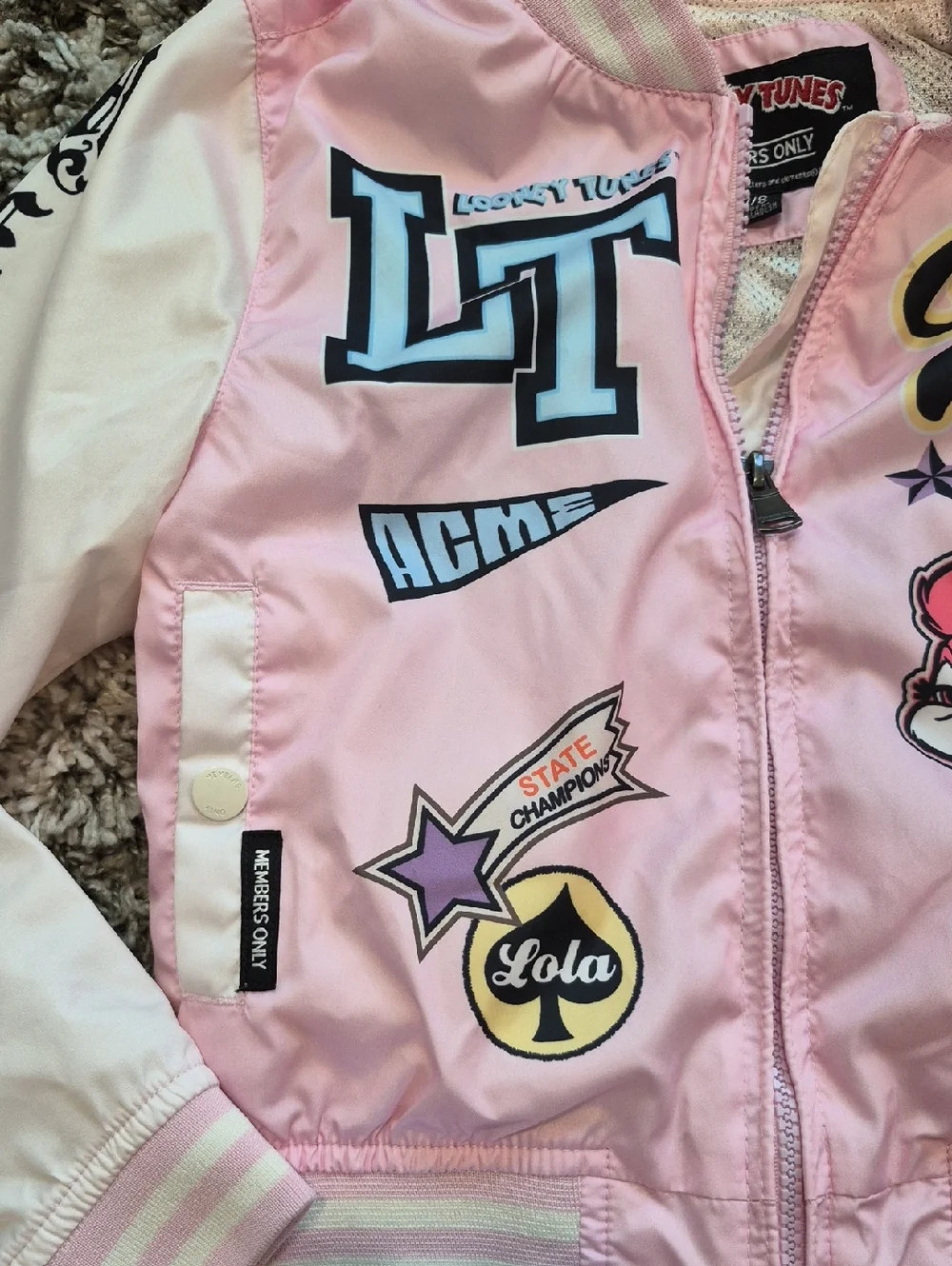 Members Only Looney Tunes Jacket